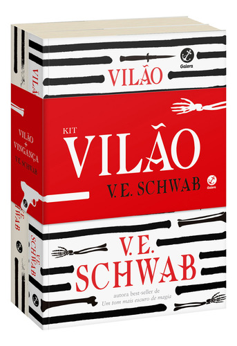 Kit Vilão, De V. E. Schwab. Editora Galera, Capa Mole Em Português, 2023