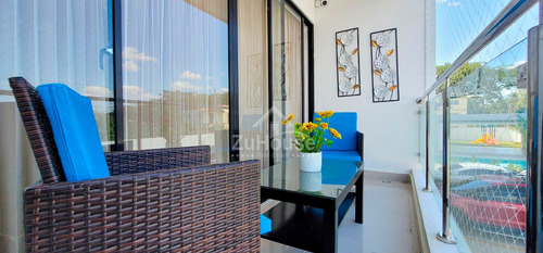Apartamento Amueblado 3 Habitaciones Res. C/piscina Santiago Ajda04