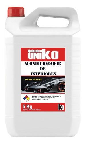 Acondicionador Interior Plasticos Y Cueros X 5 Lt  - Uniko