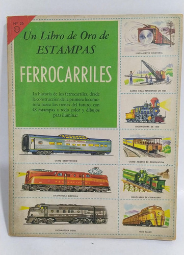 Libro De Oro De Estampas Ferrocarriles / Editorial Novaro 26