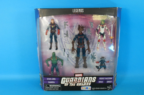 Guardians Of The Galaxy Star Lord Drax Groot Gamora (Usado)