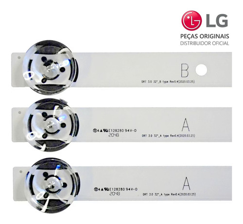 Kit de reglas LED para TV LG 32lb550b 32lb5600 32lb560b 32lb560b 32lb570b