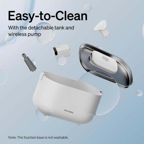 Fonte De Água Cat Petlibro Dockstream 2,5 L Com Monitorament