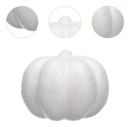 3 X 20 Piezas Calabazas De Espuma Hechas A Mano, Artes Diy