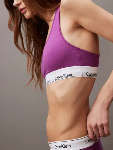 Bralette Modern Cotton Morado Calvin Klein