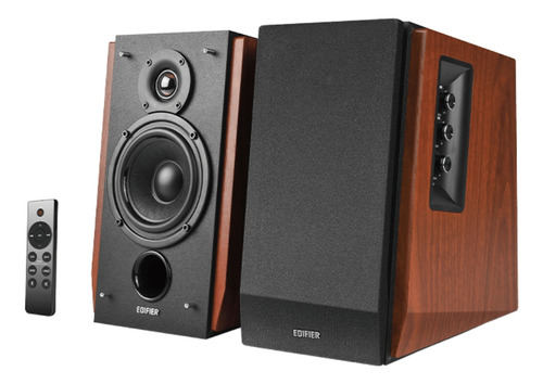 Parlantes 2.0 Edifier R1700bts Control Bluetooth 5.0 Madera