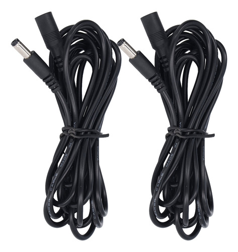 Cable De Extensión De Luz Solar Led, 2 Unidades, Alimentació