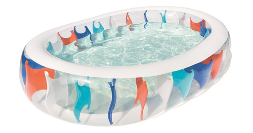 Alberca Inflable Ovalada Bestway 54066 542l Multicolor