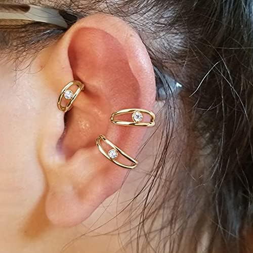 Cocharm Pendientes De Concha Exterior Orbital Con Bisagras D