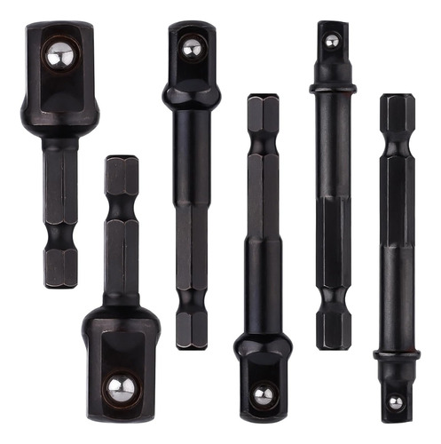 Juego De Adaptadores Impact Socket De 6 Piezas, Disco De Imp