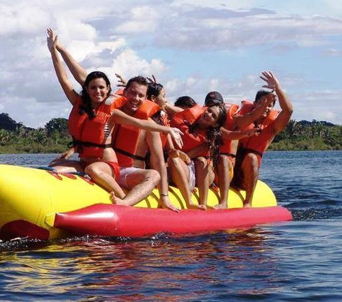 Banana Inflable Y Juegos De Arrastre Inflables
