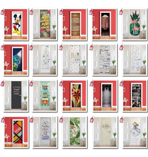 Vinilos Para Puertas Vinilos Decorativos - Personalizados