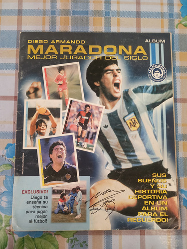 Álbum Figuritas Diego Maradona - Buen Estado (Usado)
