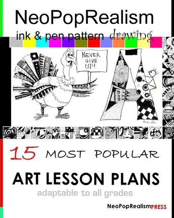 Libro Neopoprealism Ink & Pen Pattern Drawing : 15 Most P...