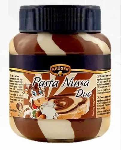 Crema De Avellanas Kruger Pasta Nussa Duo - 400gr