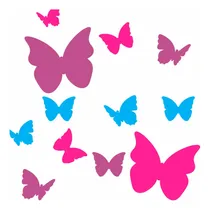 Comprar Vinilos Decorativos Mariposas Niñas Paredes Cuartos Infantil