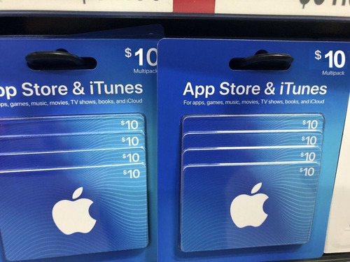 Tarjeta Itunes $10 Gift Card Apple Store Usa