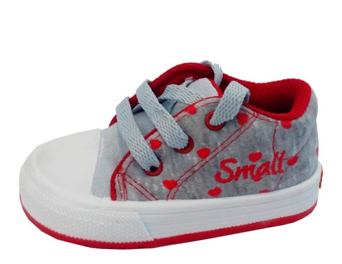 Imagen 8 de 10 de Zapatillas Niñas Bebe Lona Marca Small Modelo Amaia (0121)