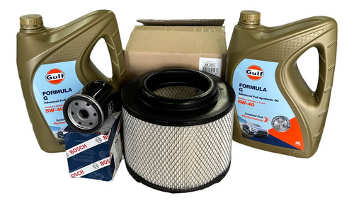 Kit Aceite 5w40 + 2 Filtros Toyota Hilux 2.5 3.0 Hasta 2015