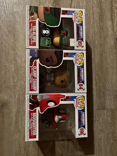 Pop Funko 3pack Másters Of The Universe (Usado)