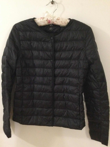 Campera Uniqlo Negra Talle S