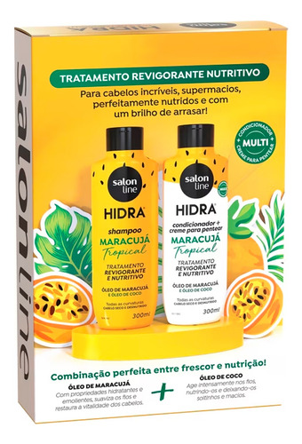 Salon Line Hidra Maracuya Kit Shampoo + Acondicionador