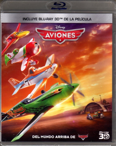 Aviones 3d ( Disney ) Bluray Original Nuevo Sellado