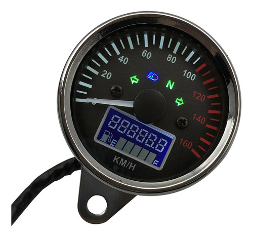 Tacómetro Tacómetro Led 0-160 Digital Universal Para Motocic