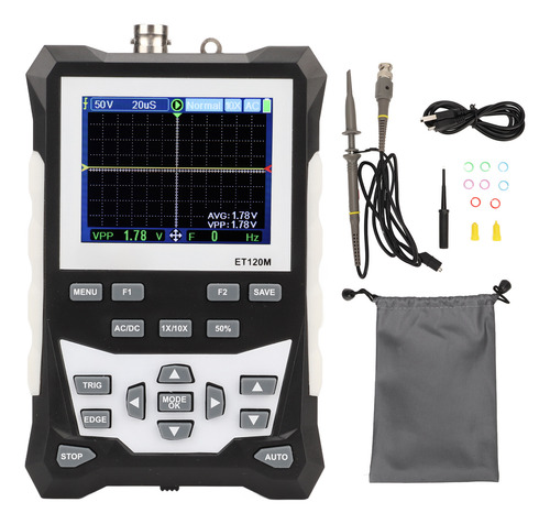 Osciloscopio Portátil De 120 Mhz Con Ancho De Banda Alto