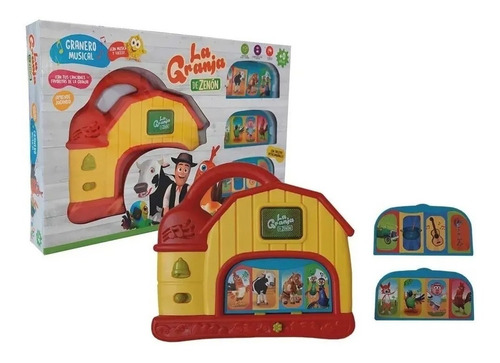 Imagen 1 de 3 de Granja De Zenon Granero Musical Con Luz Y Sonido