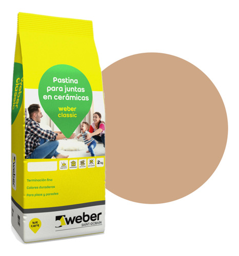 Pastina Color Classic Weber Cedro 2 Kg