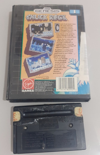 Chuck Rock, Mega Drive, Original (Usado)