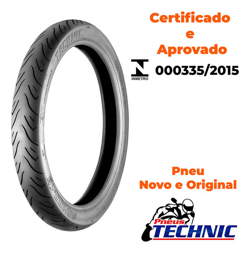 Kit Pneu Nxr Bros 150 90/90-18 + 275-18 C/ C Technic