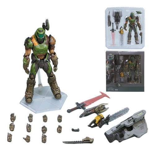 A Figura De Juguete Figma Sp-140 Doom Slayer Eternal Action