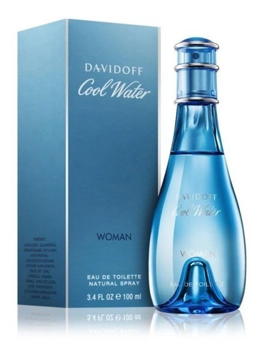 Perfume Cool Water 100ml Davidoff Dama