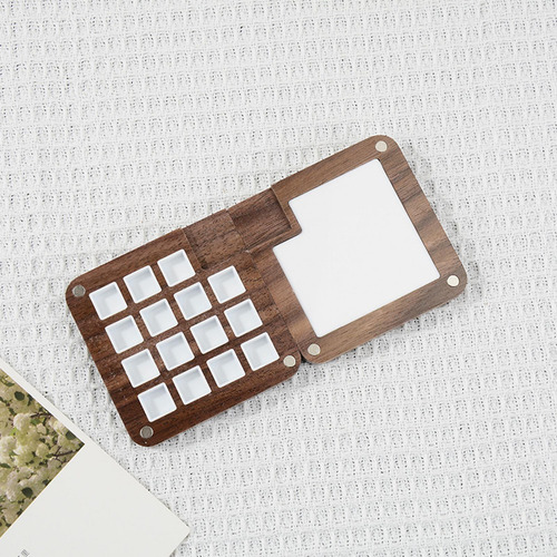 Mini Caja De Cacerola De Acuarela, Paleta De Pintura De