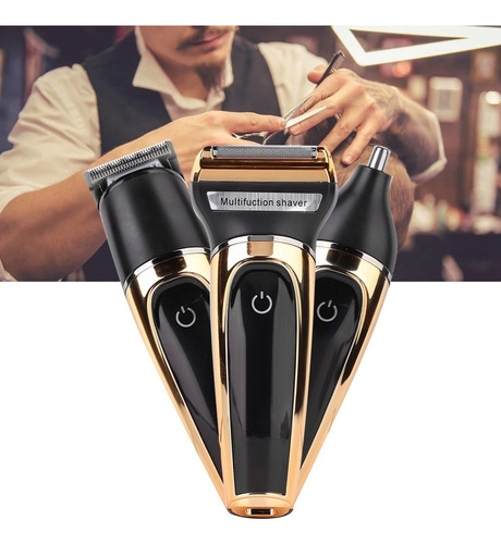 Máquina De Corte De Pelo Surker Multifuncional 3 En 1 Cabell