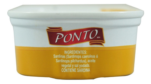 Sardinas Ponto En Aceite De Soya 120 Gr