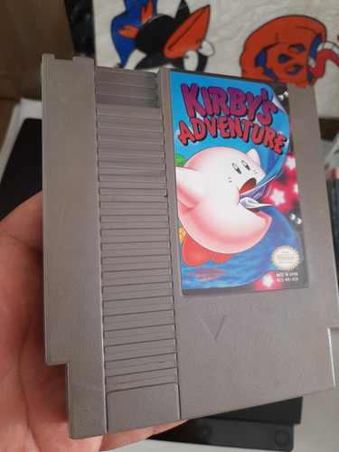 Kirby's Adventure,original De Nintendo Nes Y Aun Guarda. (Usado)