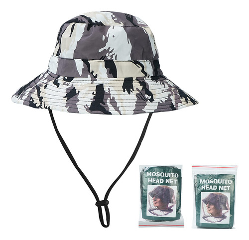 Luwint - Gorro De Pesca Para Niños, Con Protección De Red Pa