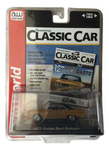 Auto World Hemmings 1971 Dodge Dart Swinger Mostaza