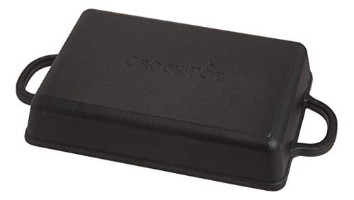Crock Pot 11201001 Artesano De Hierro Fundido Rectangular La