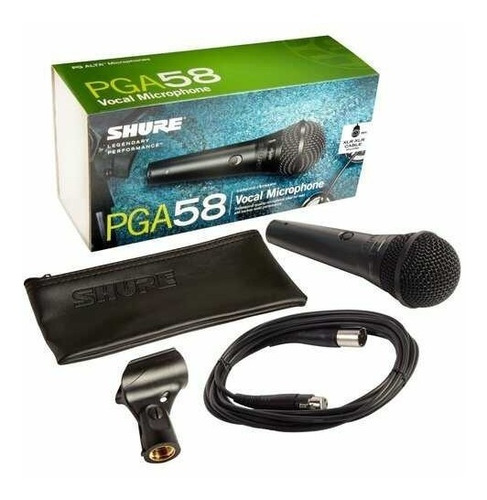 Micrófono De Calidad  Profesional Shure Pga58xlr