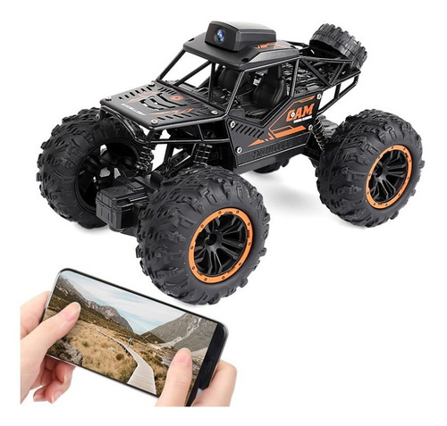 Carro Rc Control Remoto 4x4 Con Camara Wifi Recargable Usb