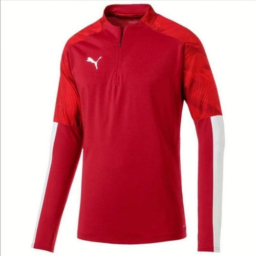 Poleron Deportivo Puma Training Rojo