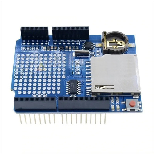 Shield Shdl08 Datalogger Para Arduino Soporta Memoria Sd