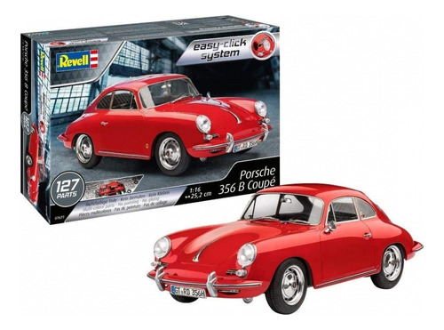 Revell 07679 Porsche 356 B Coup ( Easy Click ) 1:16