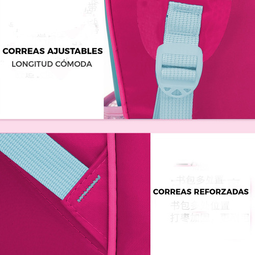 Mochila Para Niño Niña Escolar Kinder Primaria Infantil 3d