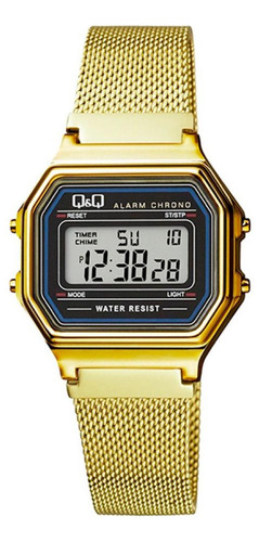 Reloj Digital Multifunción Q&q M173j027y Resistente Al Agua