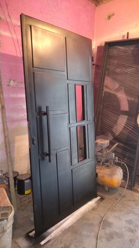 Puertas Principales Doble Emtaborada Con Vidrios